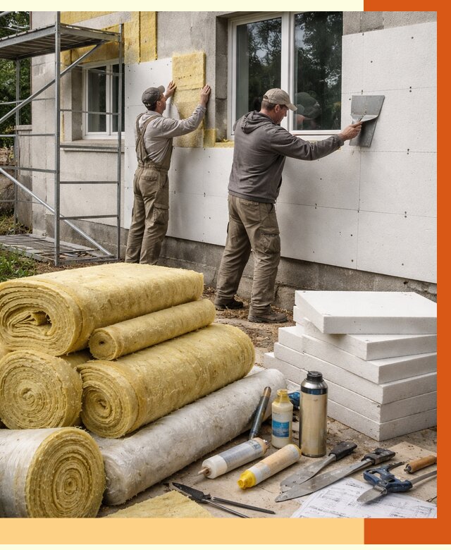 Утепление домов в Курске под ключ от 4378 руб/м2 | Профессионально — ТепломастерКус